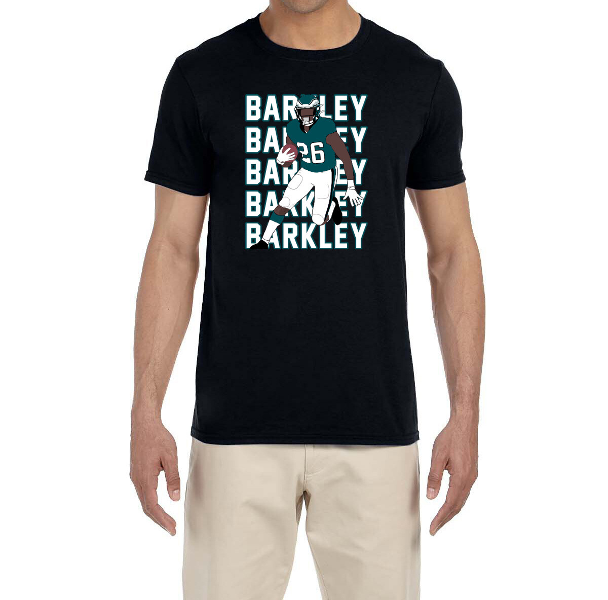 Saquon Barkley Text Pic T-Shirt