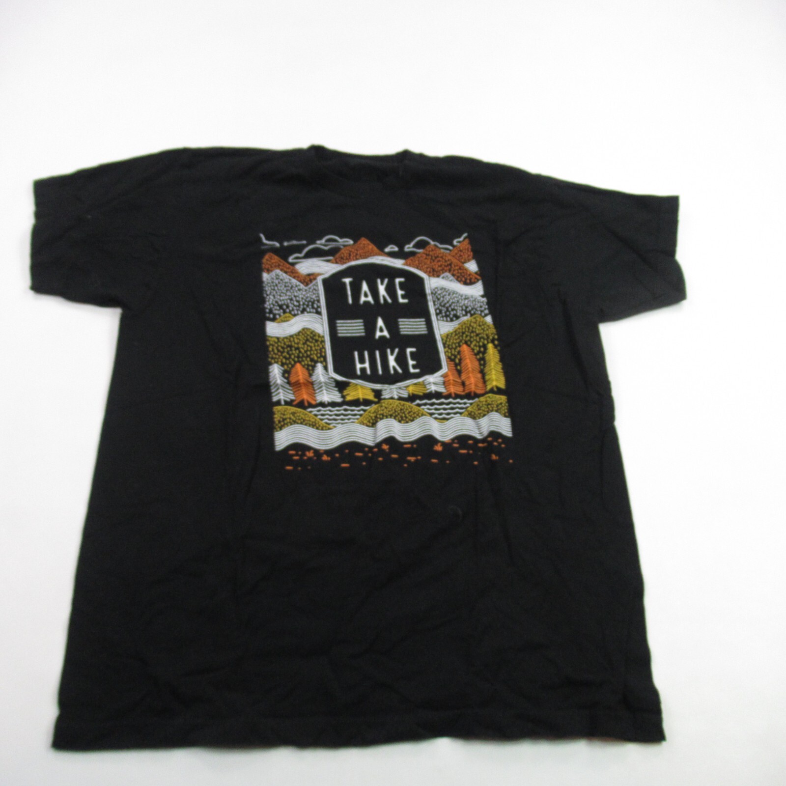 Ann Arbor Shirt Mens XL Short Sleeve Casual Black Crew Neck Lightweight Hiking