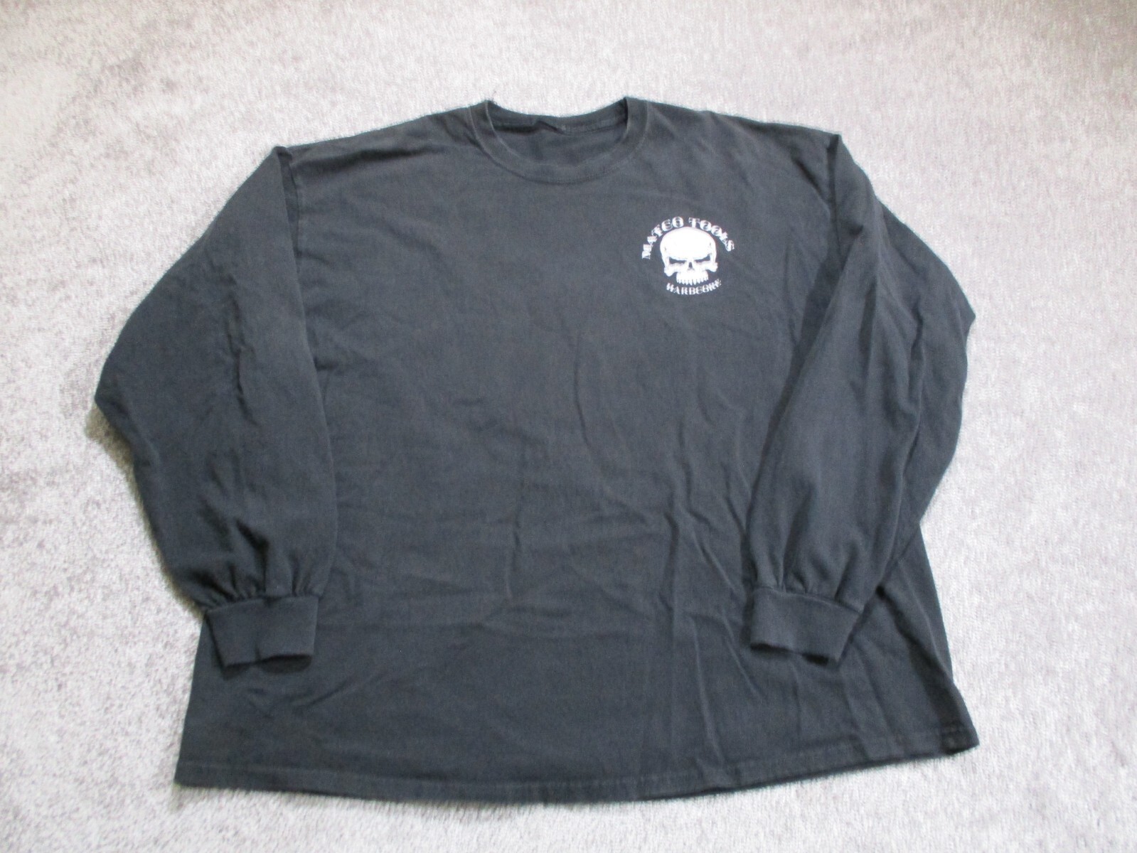 Matco Tools Shirt Mens No Size Black Hardcore Skull
