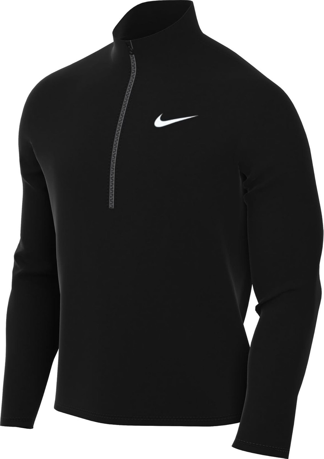 Nike Dri-FIT Victory 1/2 Zip Pullover Golf Top 2025 FD5837-010 – Black/White – L