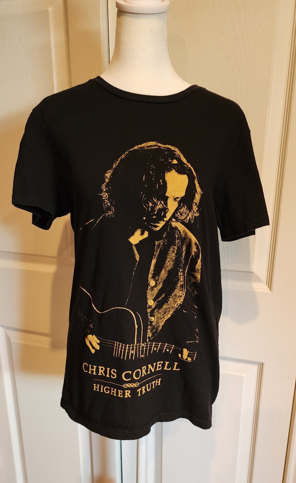 Chris Cornell Sound Garden 2017 Higher Truth Black T Shirt