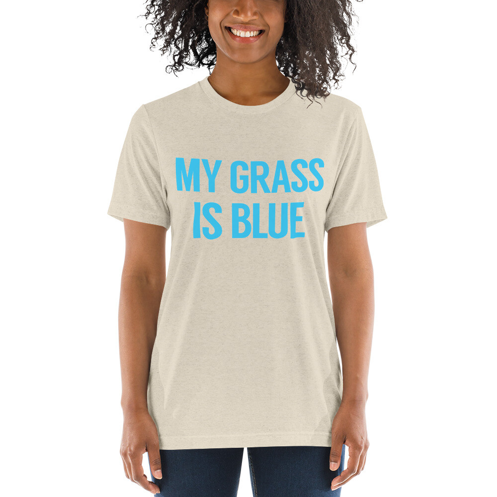 My Grass Is Blue T-Shirt, Classic Rock, Lynyrd Skynyrd, 70’s,Bluegrass, Kentucky