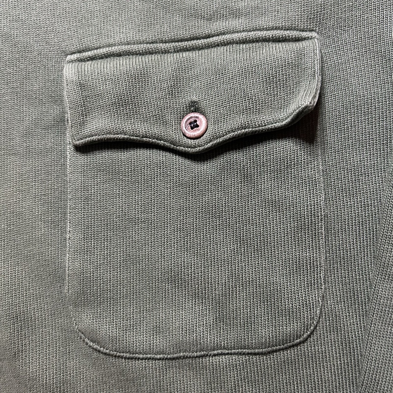 Polo Ralph Lauren 1/2 Zip Rugby Shirt Large Corduroy Collar Long Sleeve Pockets