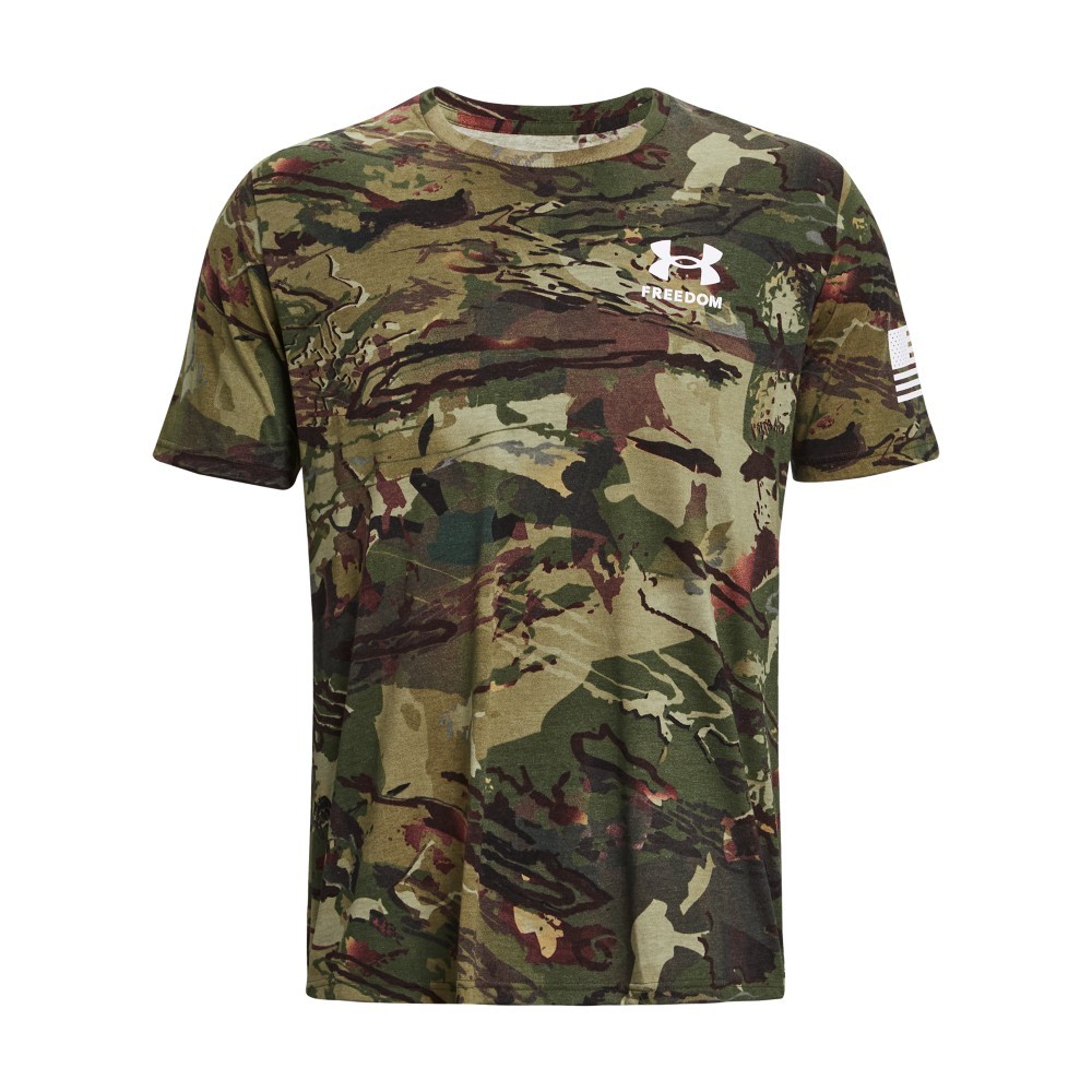 Under Armour 1377057 Men’s UA Freedom Camo T-Shirt Forest All Season Camo Medium