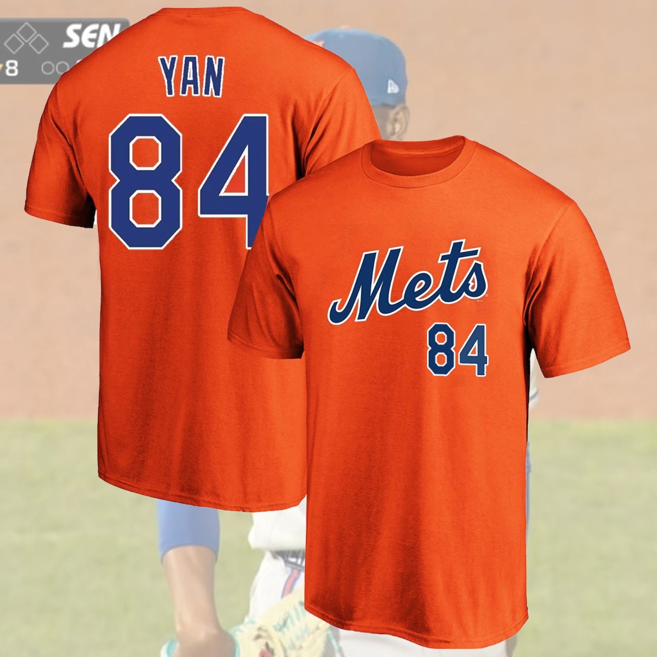 HOT NEW – Jefry Yan #84 New York Team 2026 Player Name And Number Gift Fan