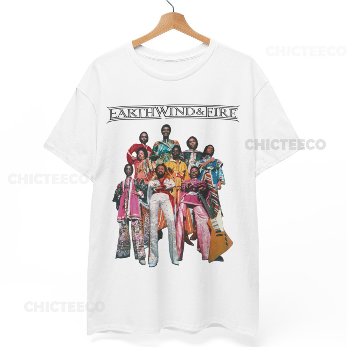 Earth Wind & Fire T-Shirt | Vintage Funk Soul Disco Pop Jazz Tee | Unisex Shirt