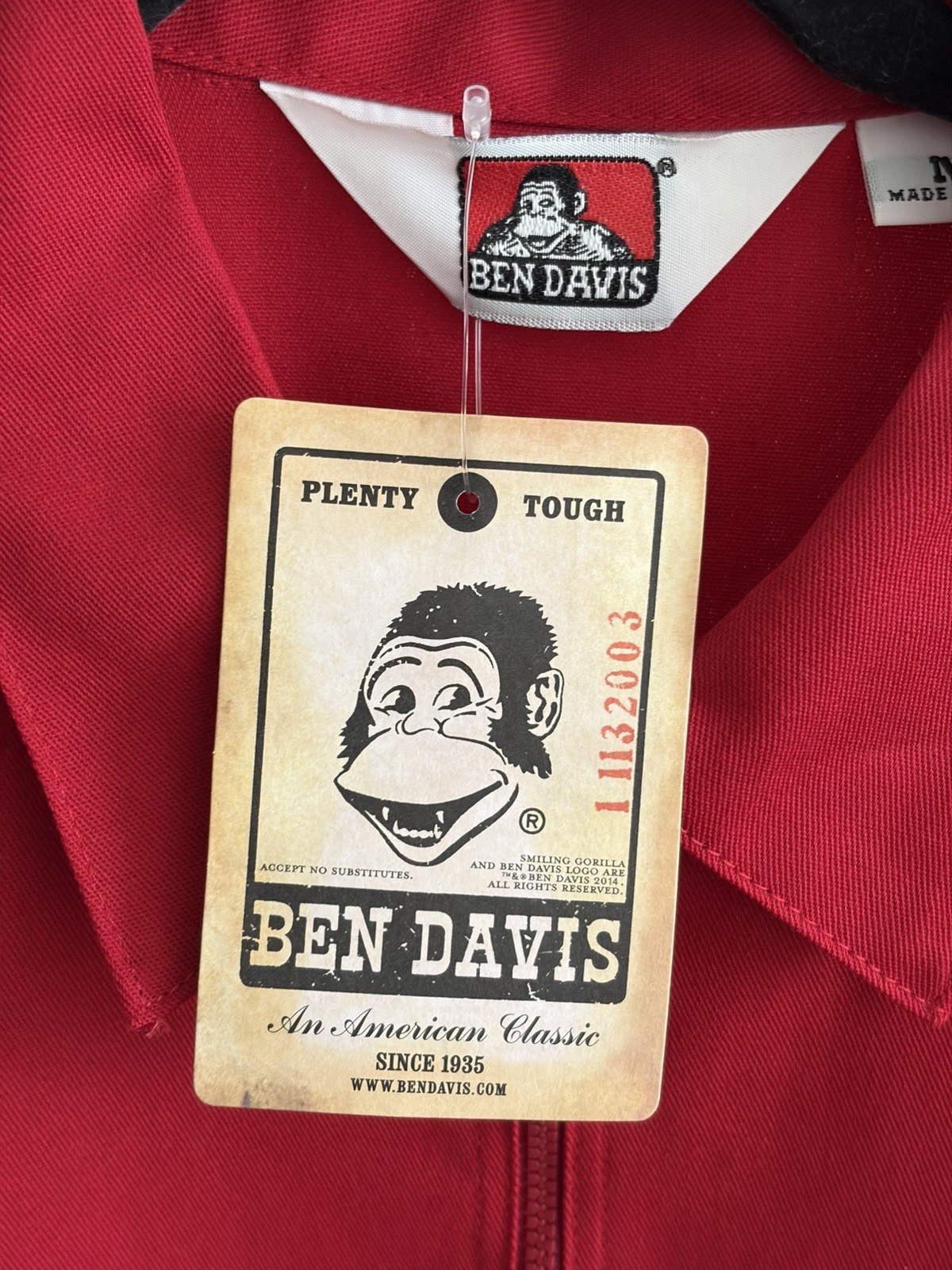 *** Japan Exclusive *** Ben Davis Short Sleeve Zip Up Shirt – Red