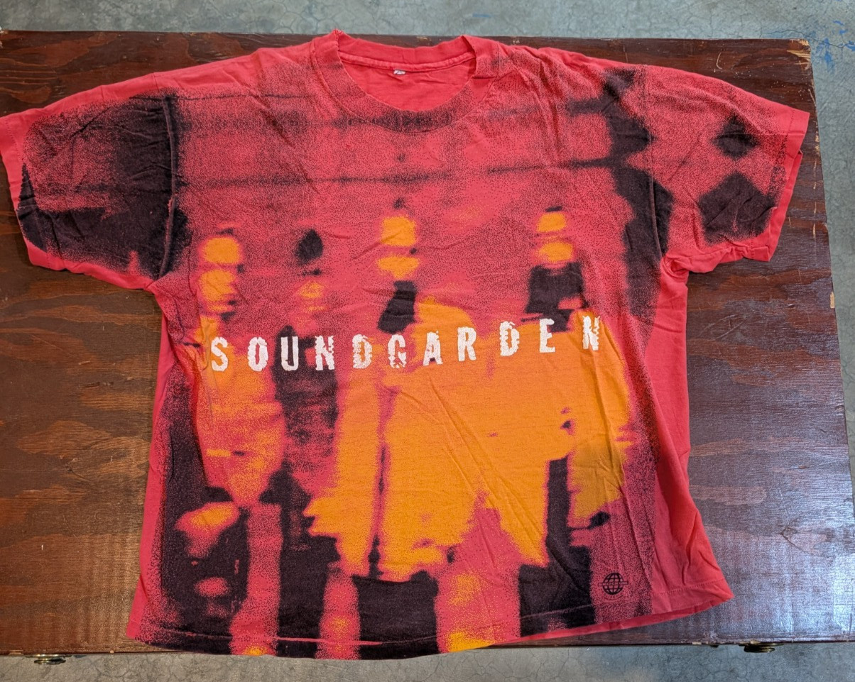Soundgarden Superunknown 1993 Brockum Shirt Men XL Red Chris Cornell 90s Grunge