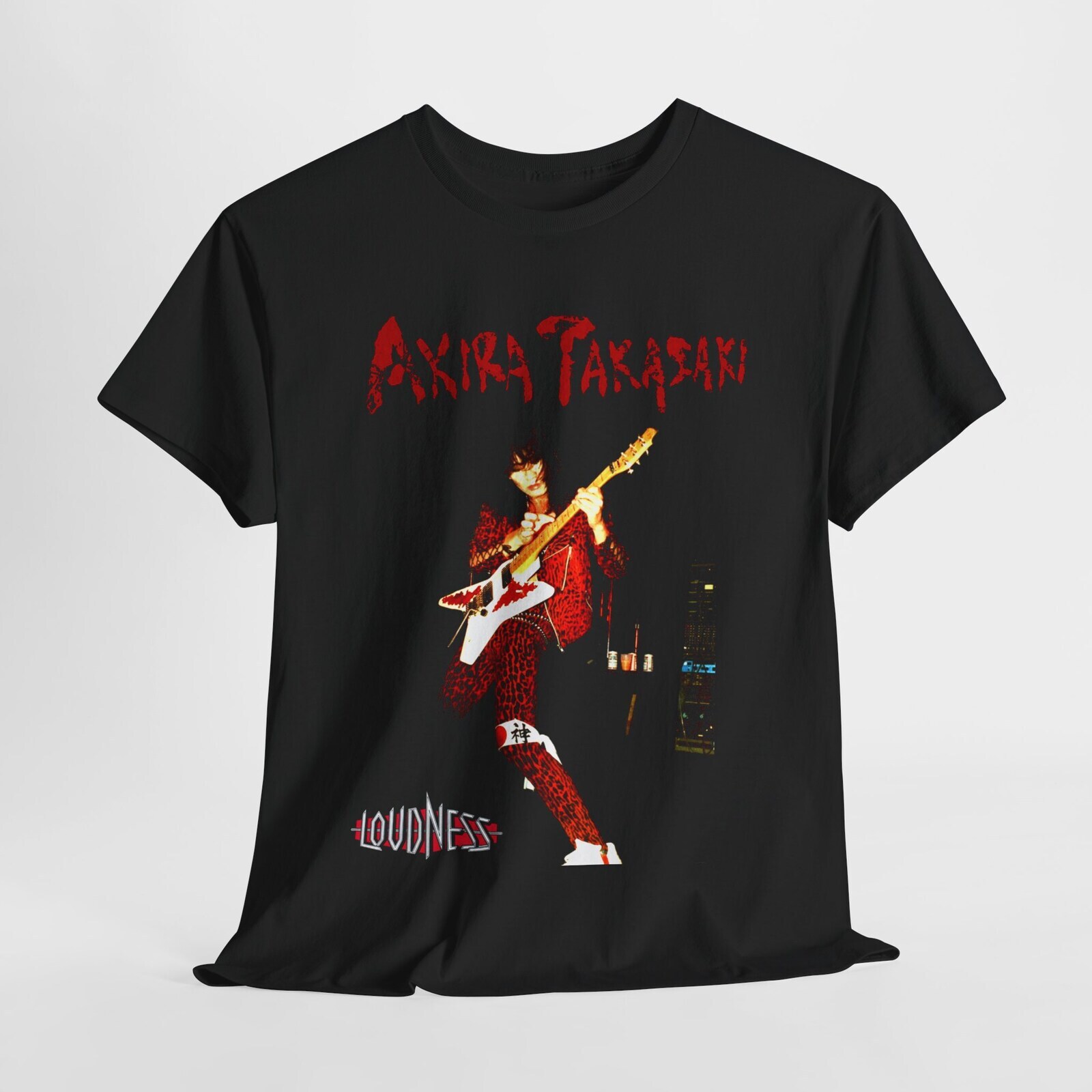 Akira Takasaki Loudness Band poster album cover T shirt all sizes S-5XL