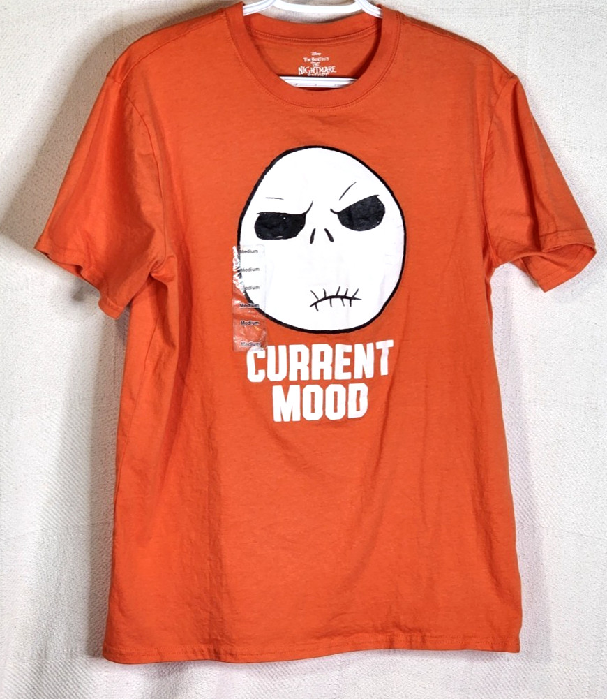 Disney Tim Burton’s Nightmare Before Christmas Current Mood Graphic Tee Size M