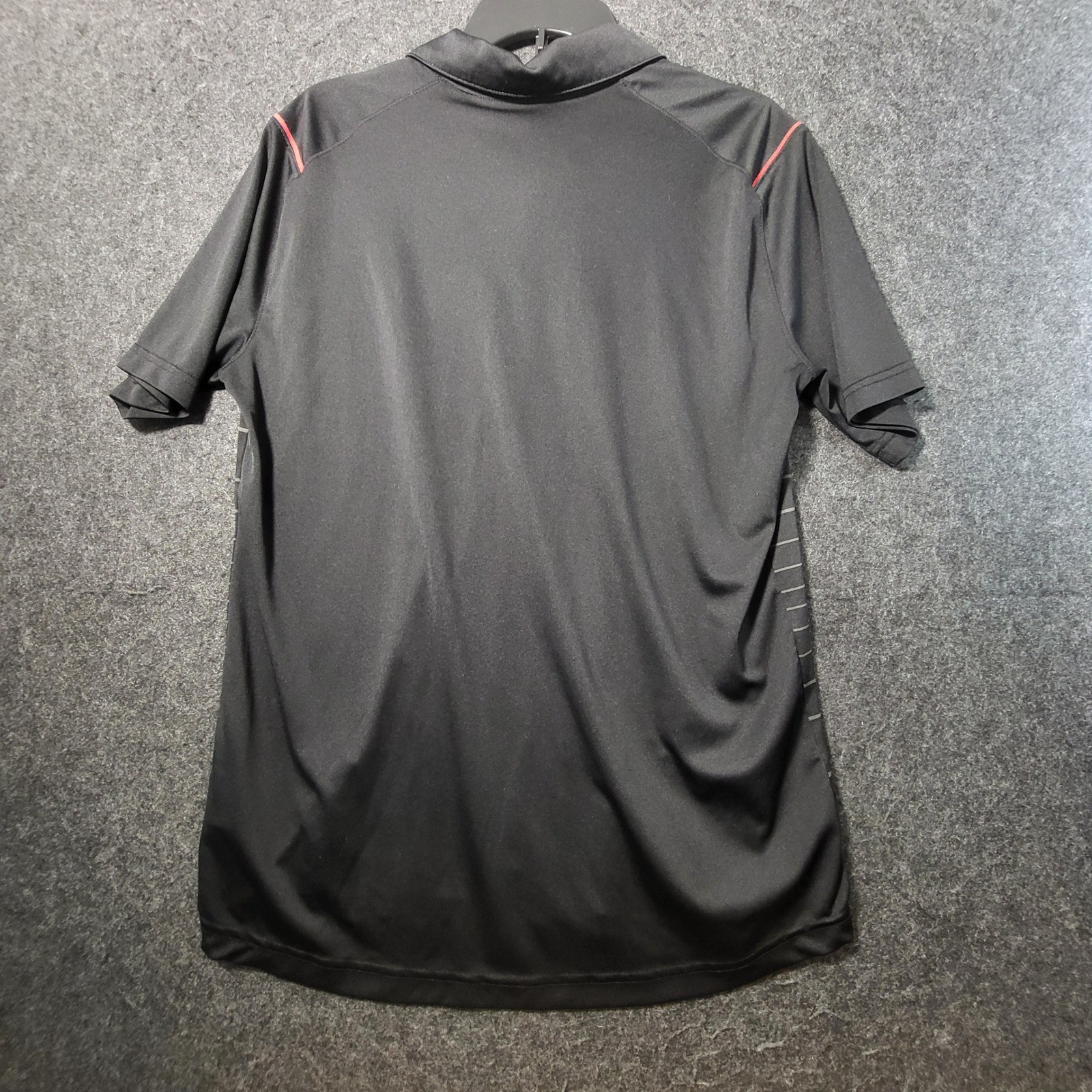 Cincinnati Reds MLB Nike Dri-FIT Baseball Polo Shirt Mens Large Black