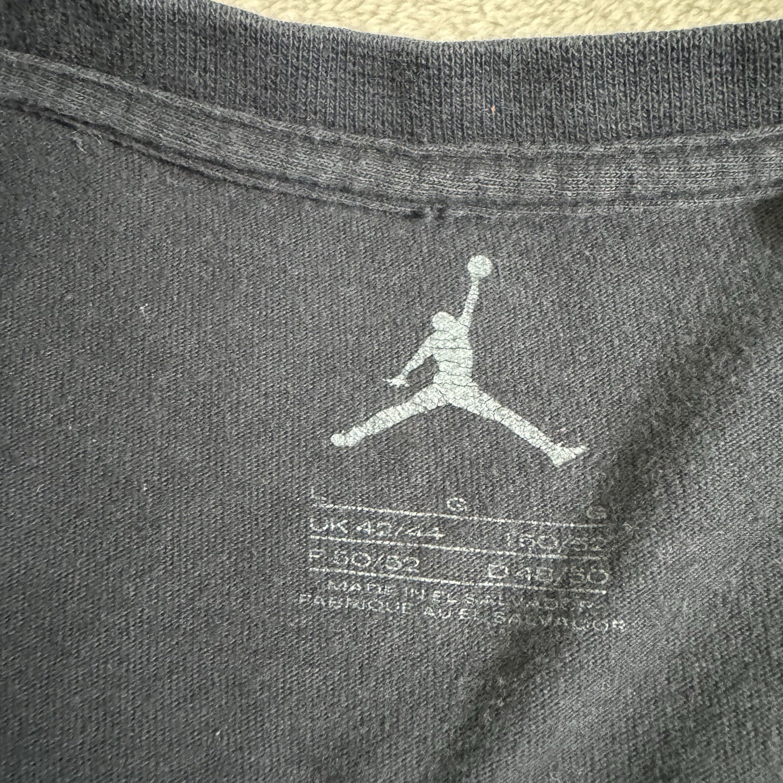 Nike Jordan Large T Shirt Sneakerhead Will Work For Kicks