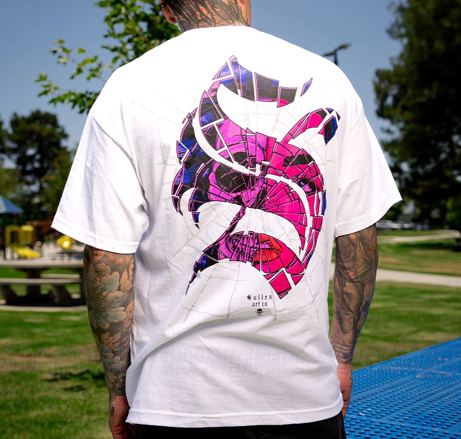 Sullen Art Collective Shattered Standard Fit SCM7990 Short Sleeve Men`s T-shirt