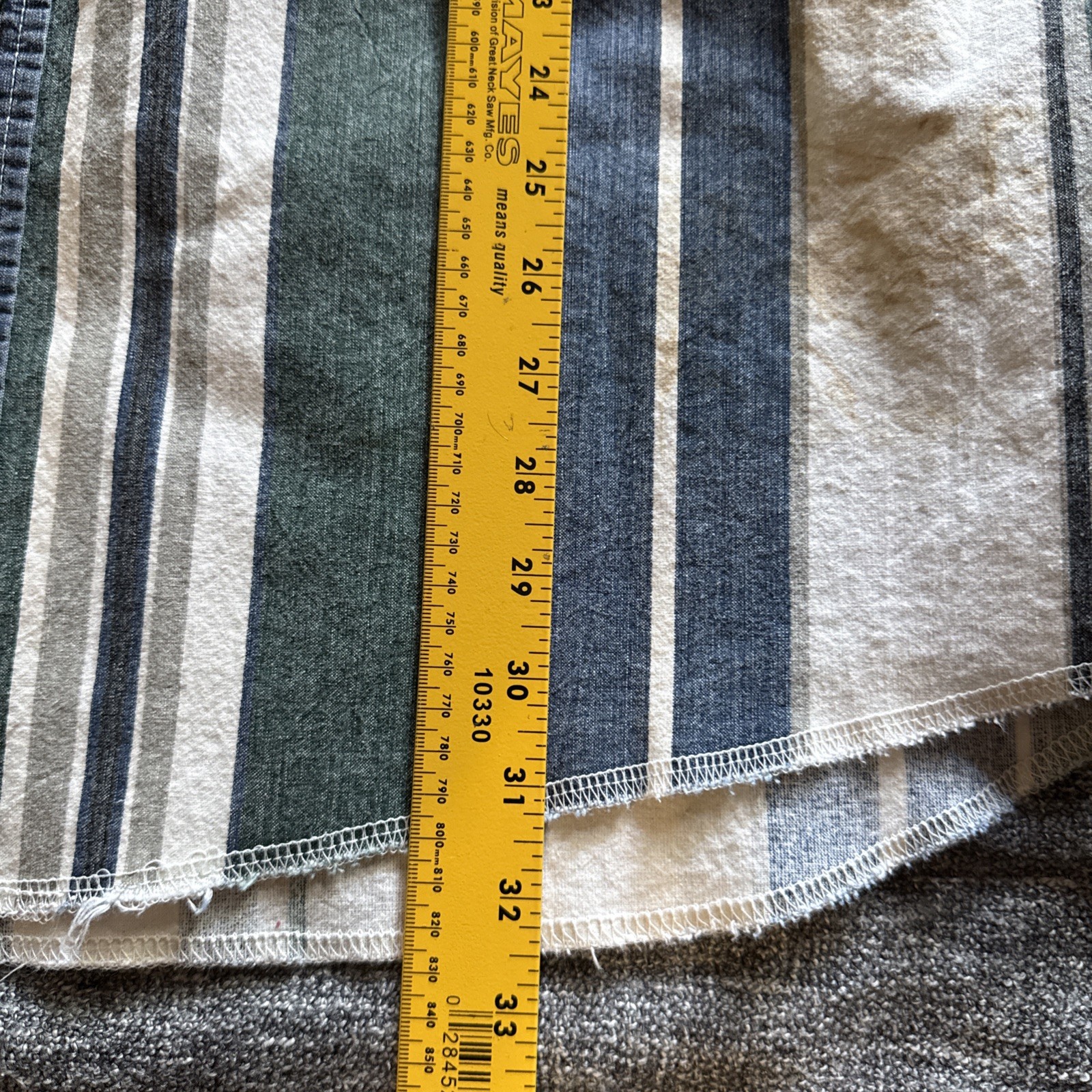 VTG Wrangler Western Brushpopper Striped Shirt Men’s 2XL Pearl Snaps SS *Read