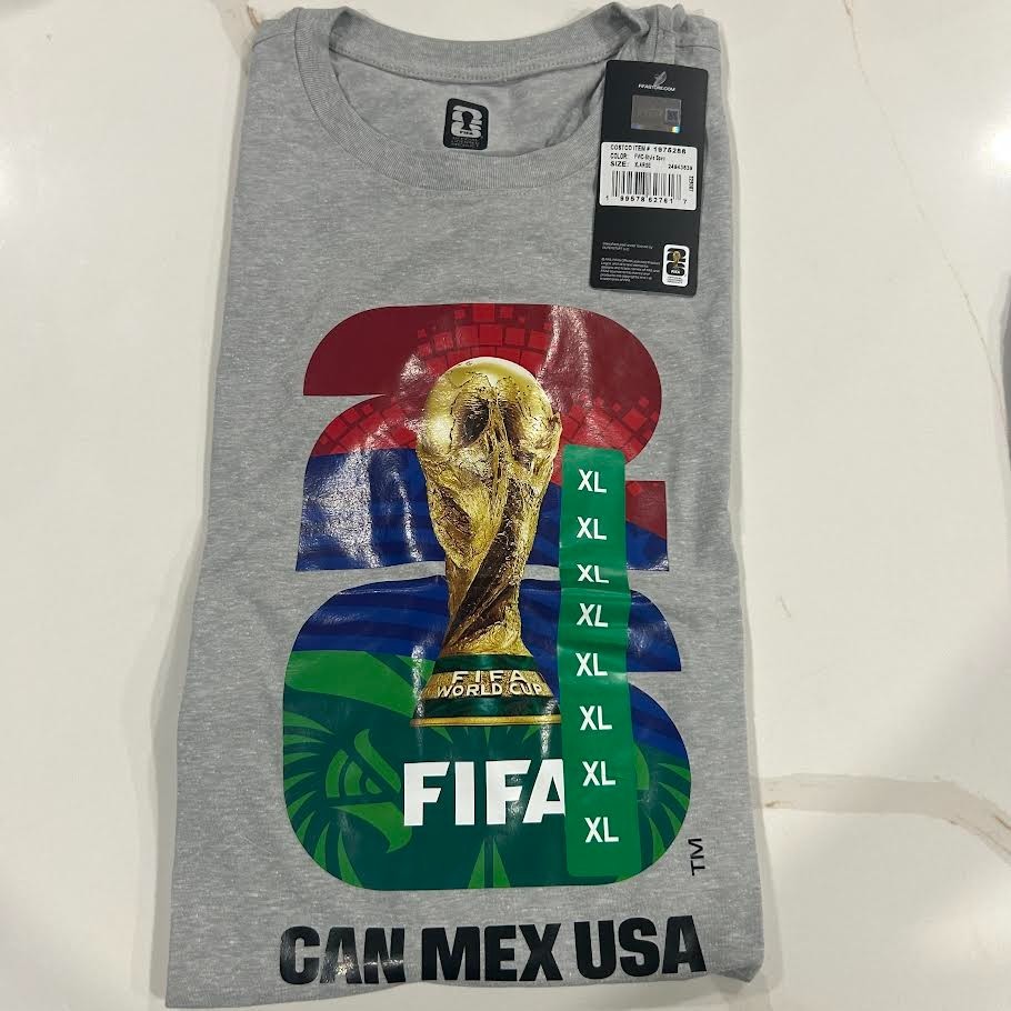 FIFA World Cup Official Licensed Outerstuff T-Shirt NWT Soccer Fan Tee All Sizes