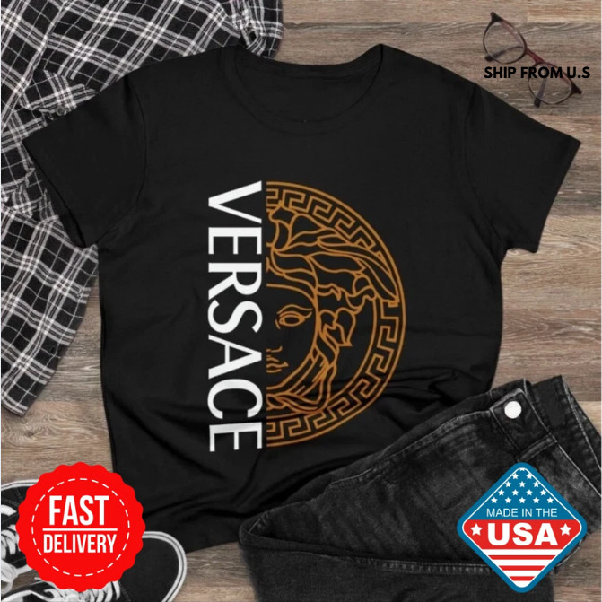 Versac Funny Logo T Shirt, Made In Funny Gift for Friend, Size S-5XL, Reprint !!