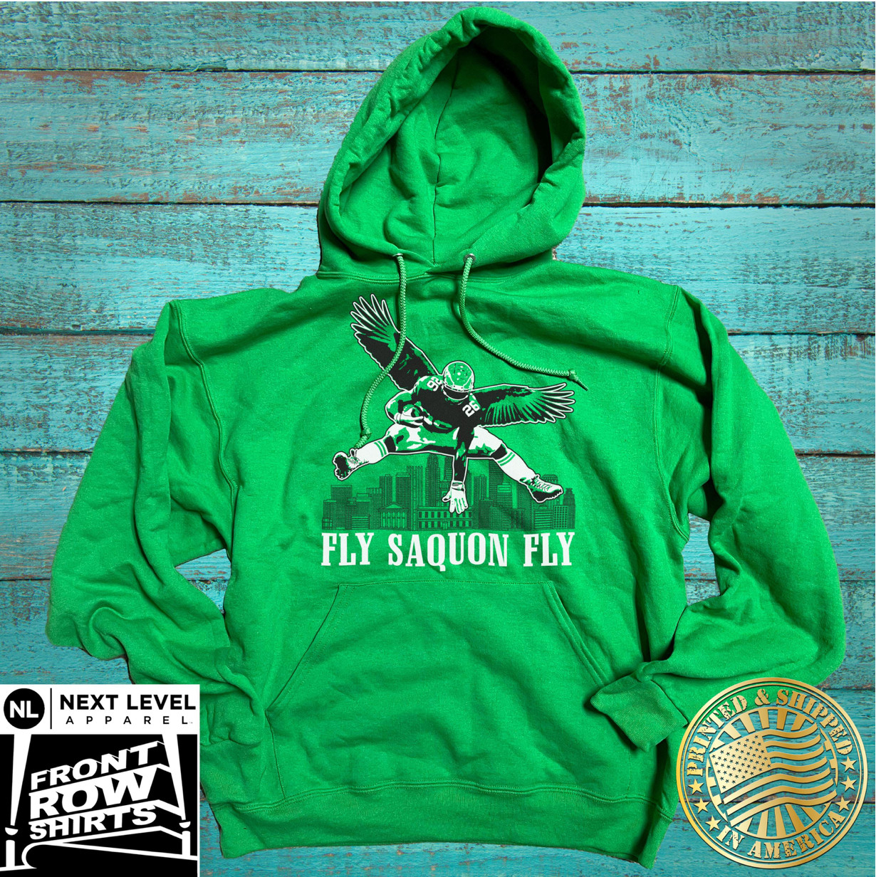 PHILADELPHIA FOOTBALL SAQUON BARKLEY ***FLY SAQUON FLY*** HOODIE