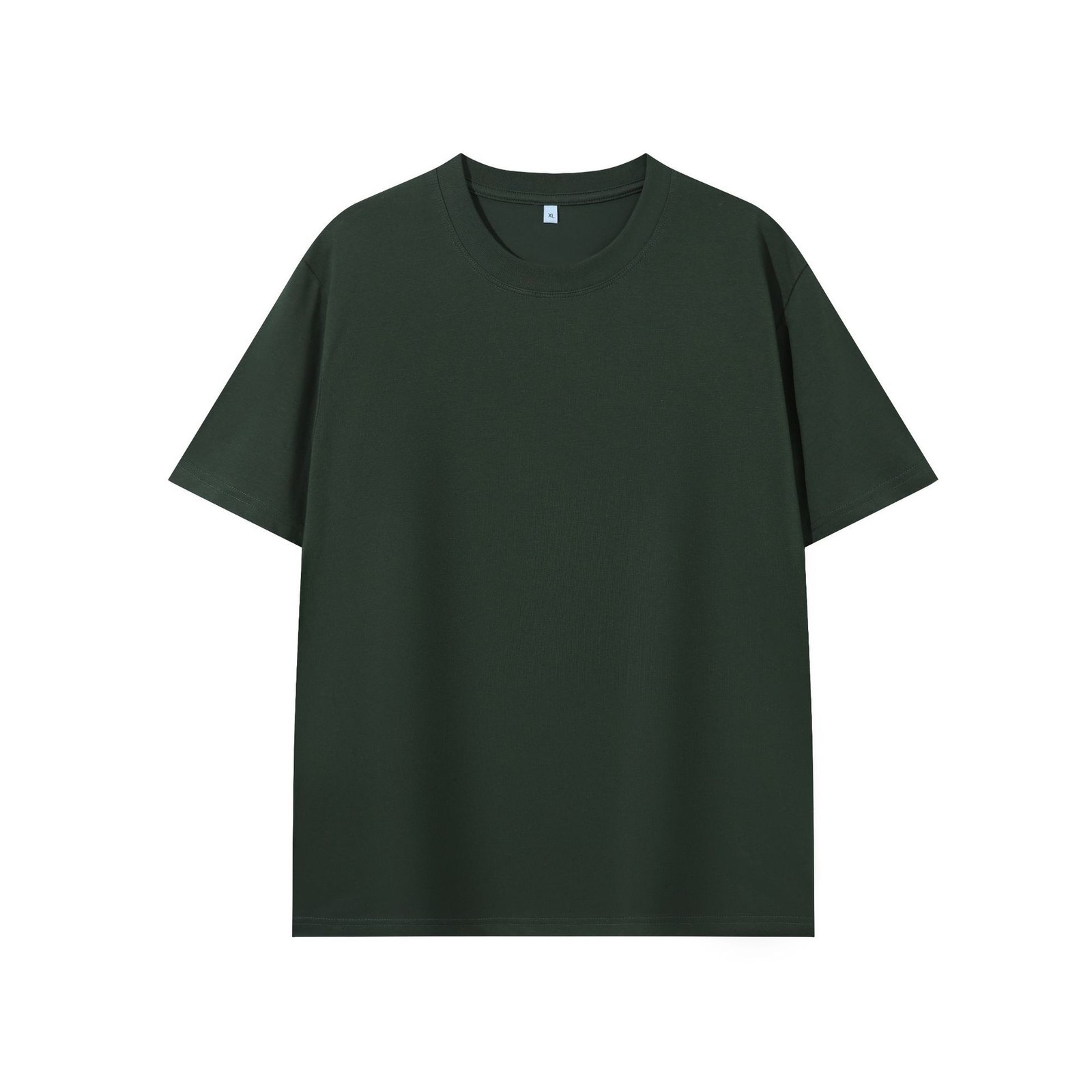 Streetwear Solid Cool Touch Anti-Bacterial Set-In Shoulder Short Sleeve T-Shirt