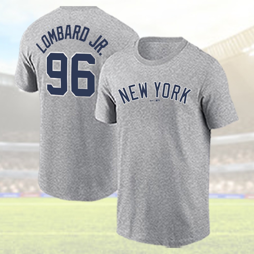 ⭐️Welcome George Lombard Jr. #96 New York Baseball Team 2026 Name & Number Tee