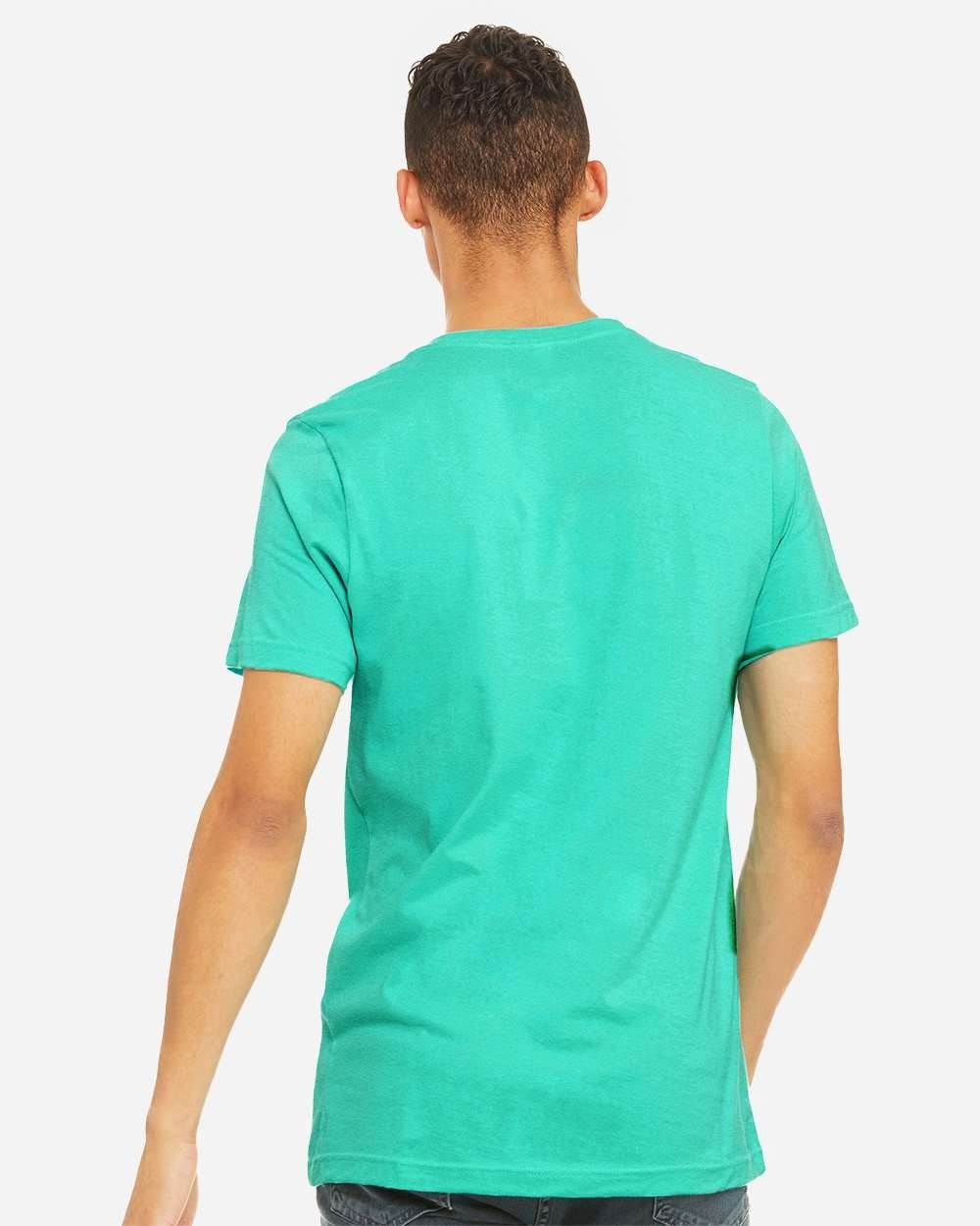 Bella Canvas 3001CVC Shirt Unisex Blank Adult Extra Small XS Heather Sea Green