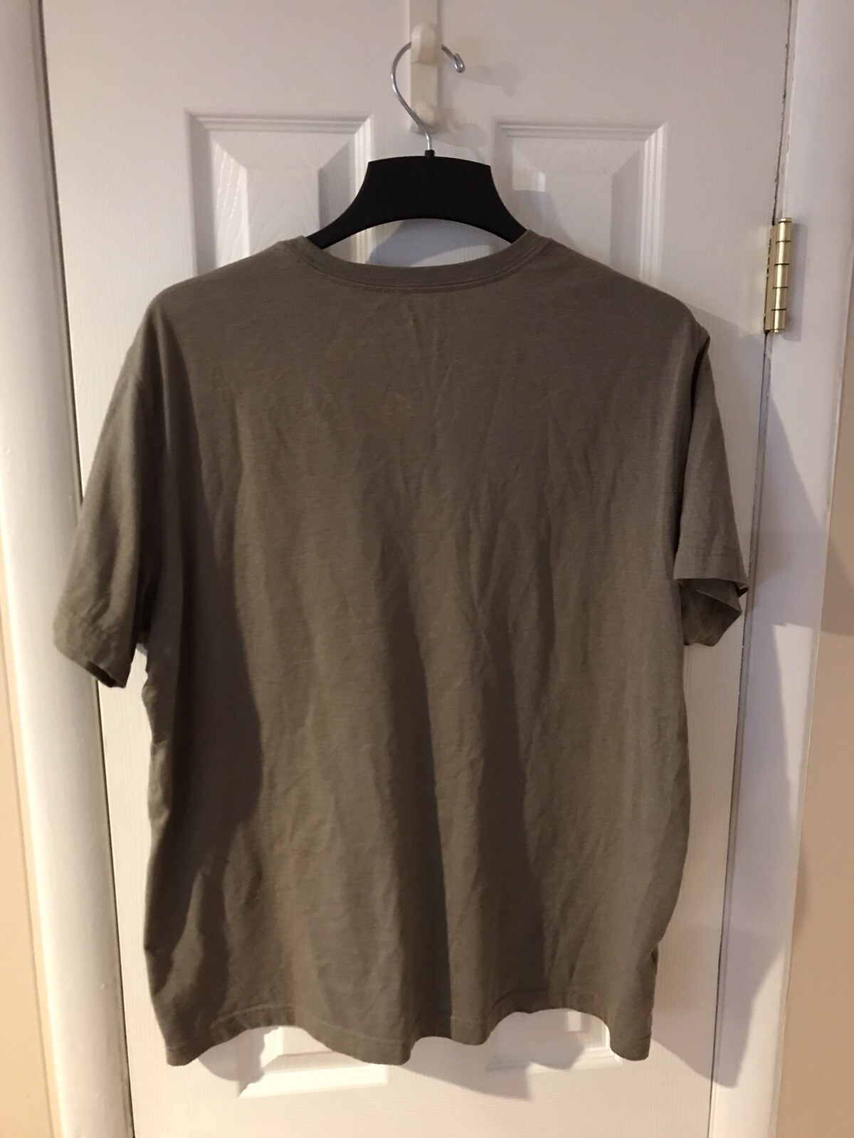 Eddie Bauer Hiking Cotton Blend T-Shirt XL Work Putty Cotton Blend G8