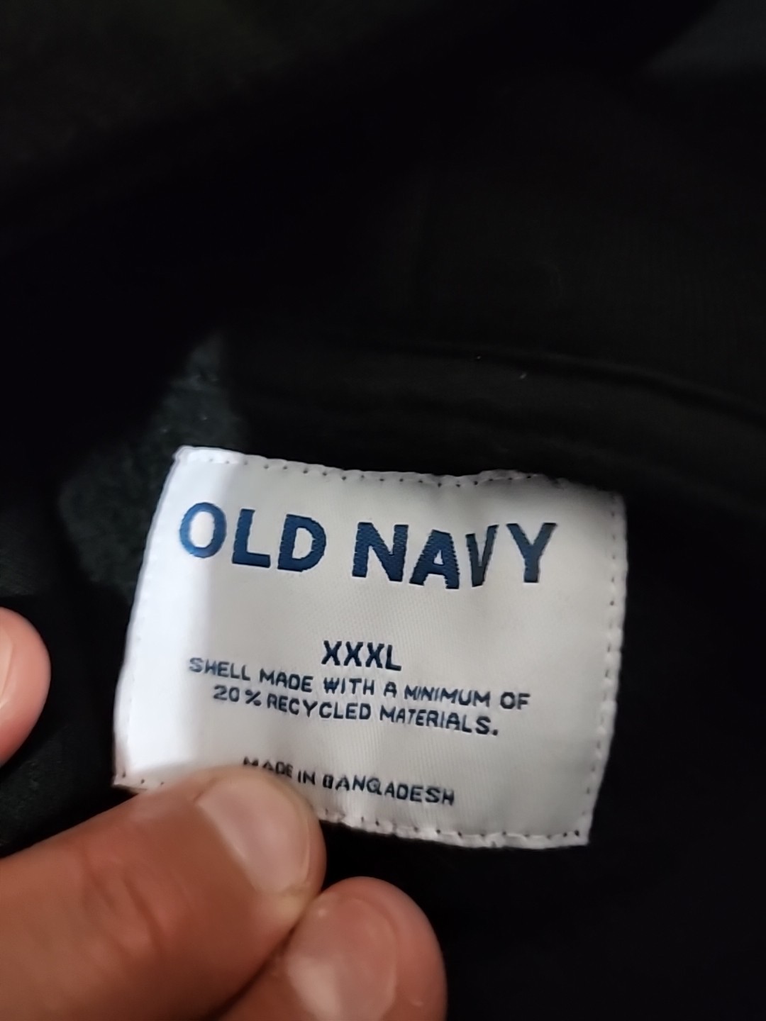 Old Navy Black Sz. 3xl.