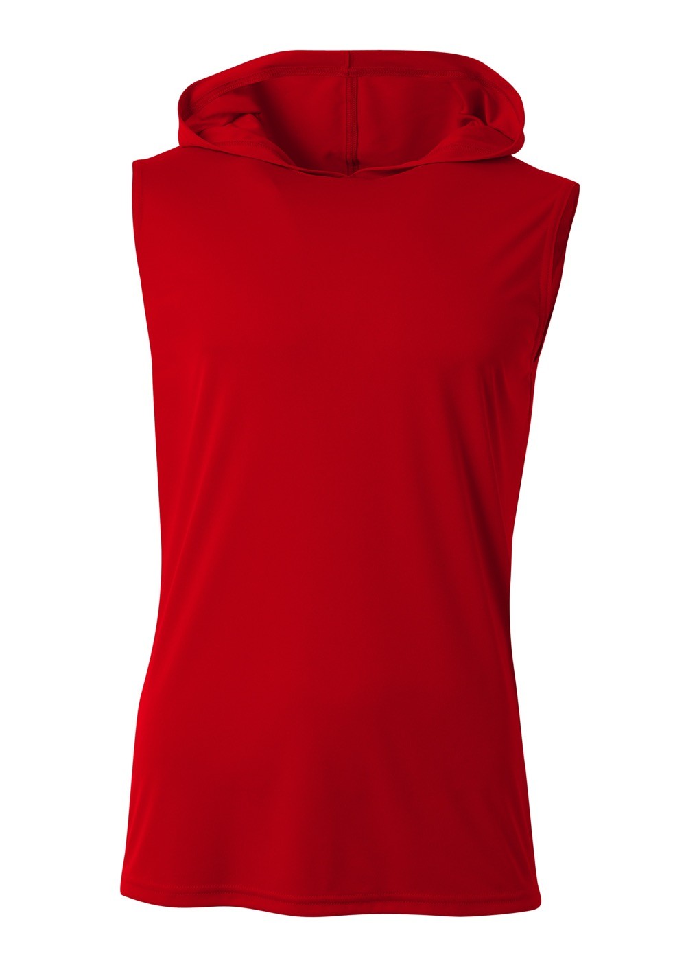 A4 Sleeveless Hooded Tee Mens N3410