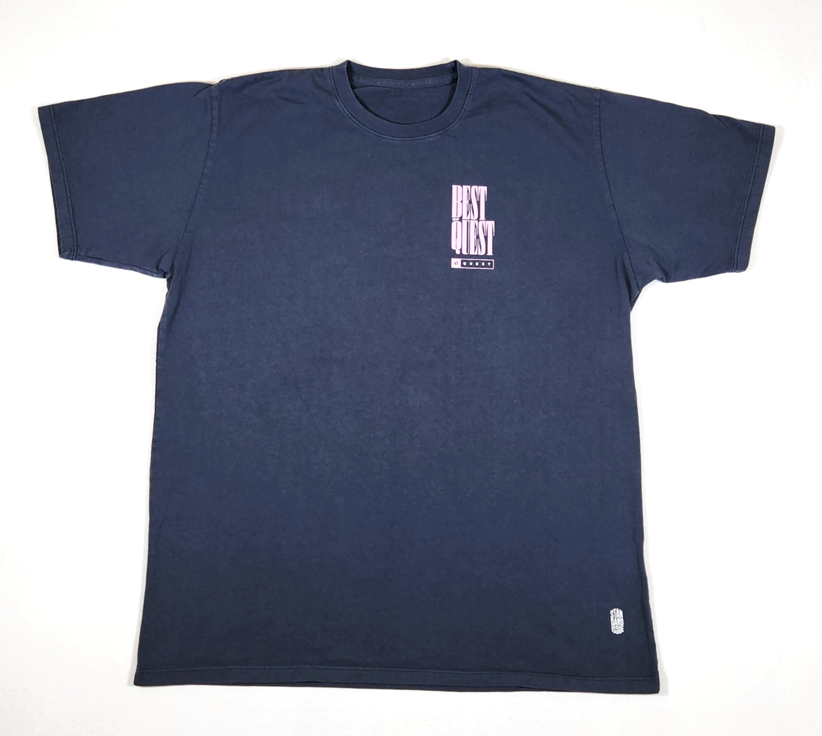 “BEST OF QUEST” Dark Gray 2024 Quest Festival Graphic T-Shirt – L