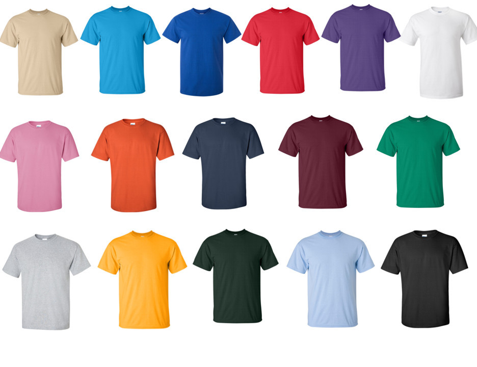 GILDAN Heavy Cotton Classic T-SHIRT Many Colors Wholesale BLANK Tee S-5XL New!