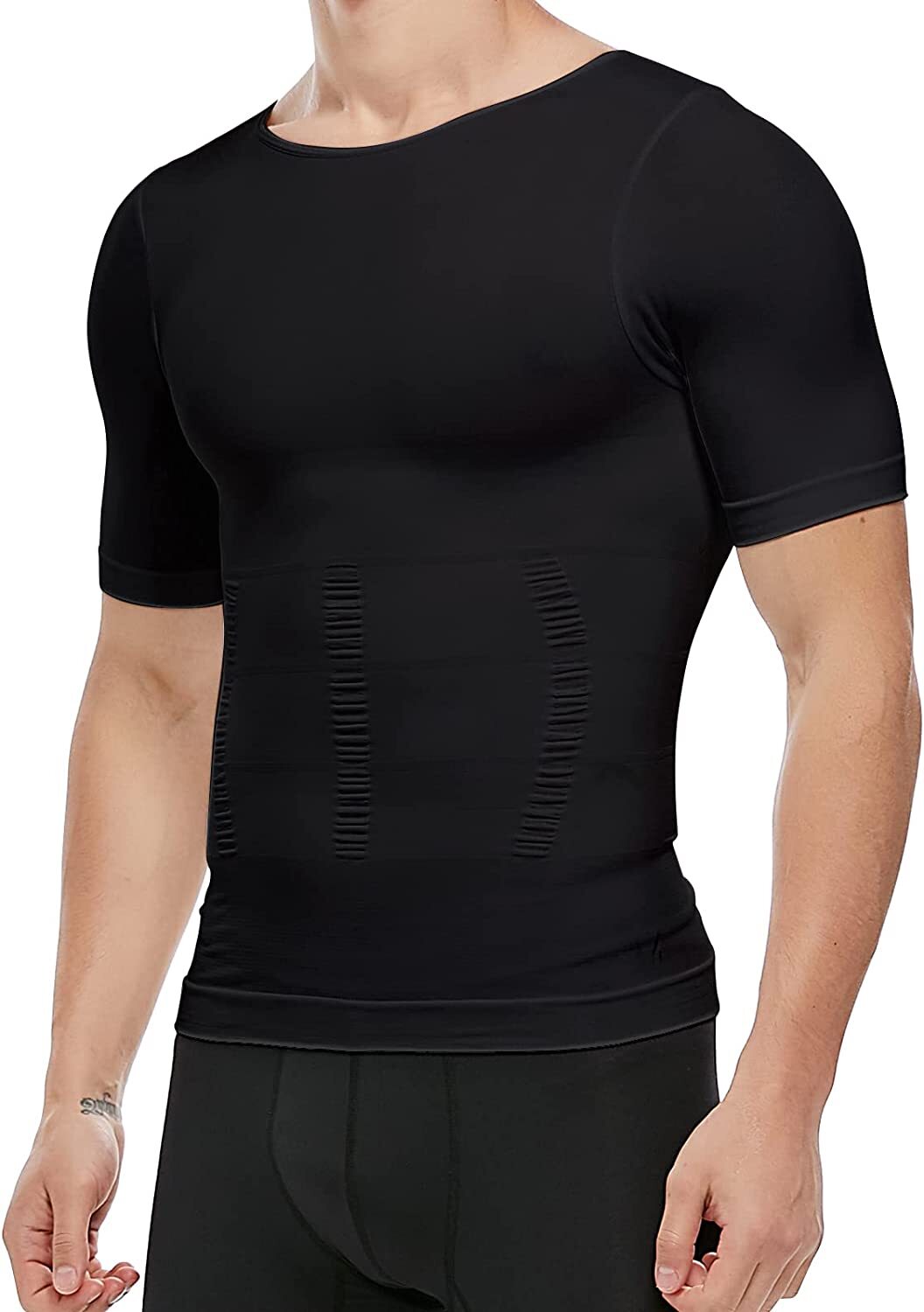 Gynecomastia Compress Tank Top Men Slimming Body Shaper Vest Undershirt Cooling