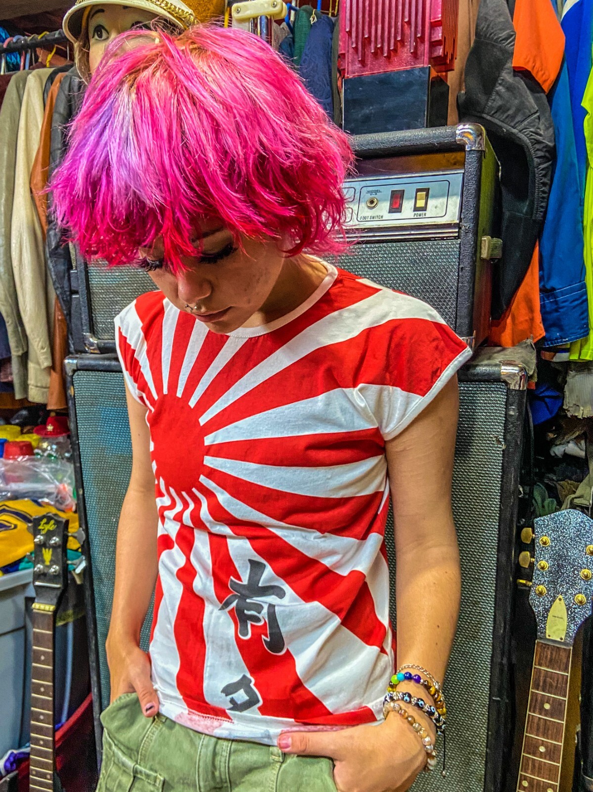 Vintage T Shirt 80’s RISING SUN Japan DEASTOCK