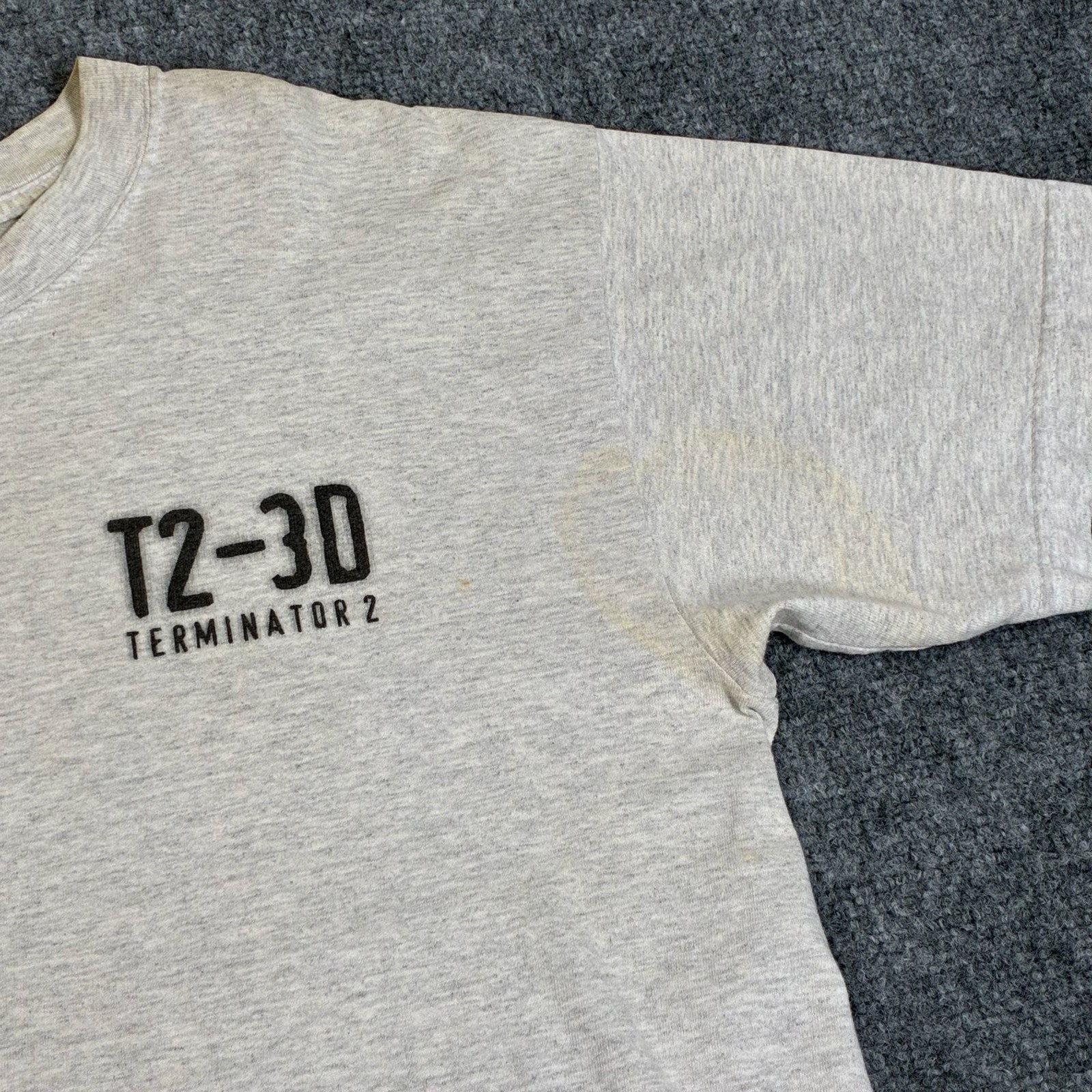 Vintage Universal Studios Terminator 2 T2-3D Graphic T-Shirt