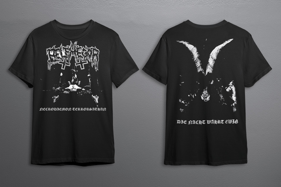Belphegor Necrodaemon Terrorsathan Goat T-Shirt S M L XL 2XL 3XL