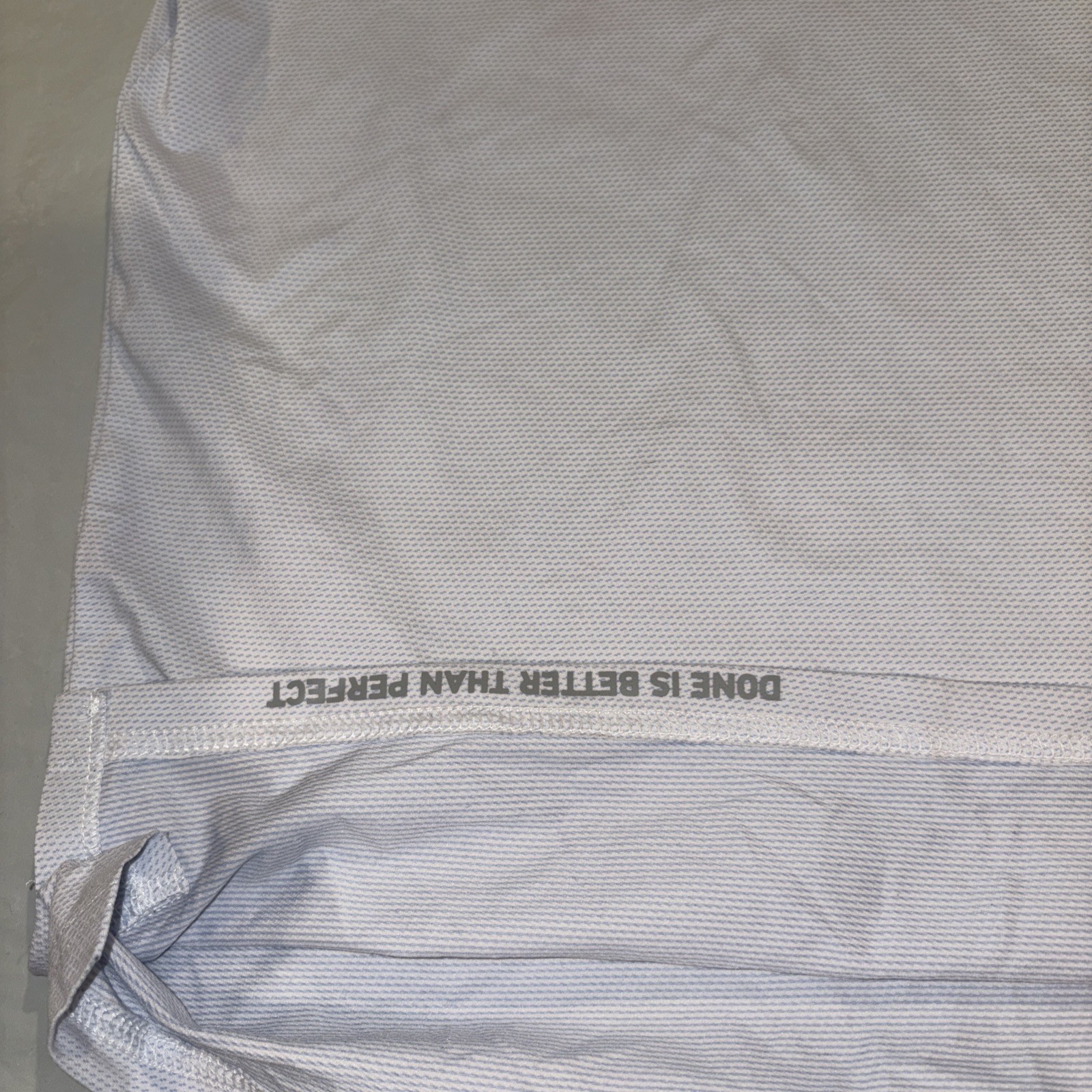Rhône Italian Fabric Polo Men’s Short Sleeve Size XL – Light Blue