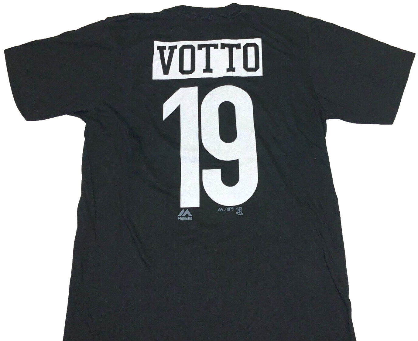 Rare! Vintage 2010s Joey Votto #19 Cincinnati Reds Jersey T-Shirt New! MEDIUM