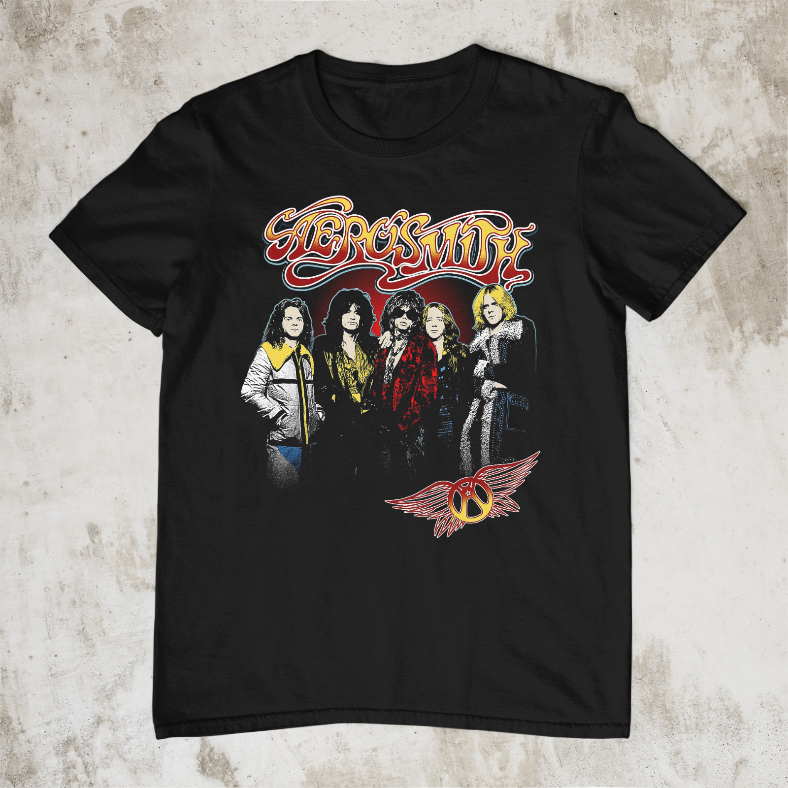 NEW Aerosmith Band Music Shirt Gift For Fan All Size Gift Shirt AC1104