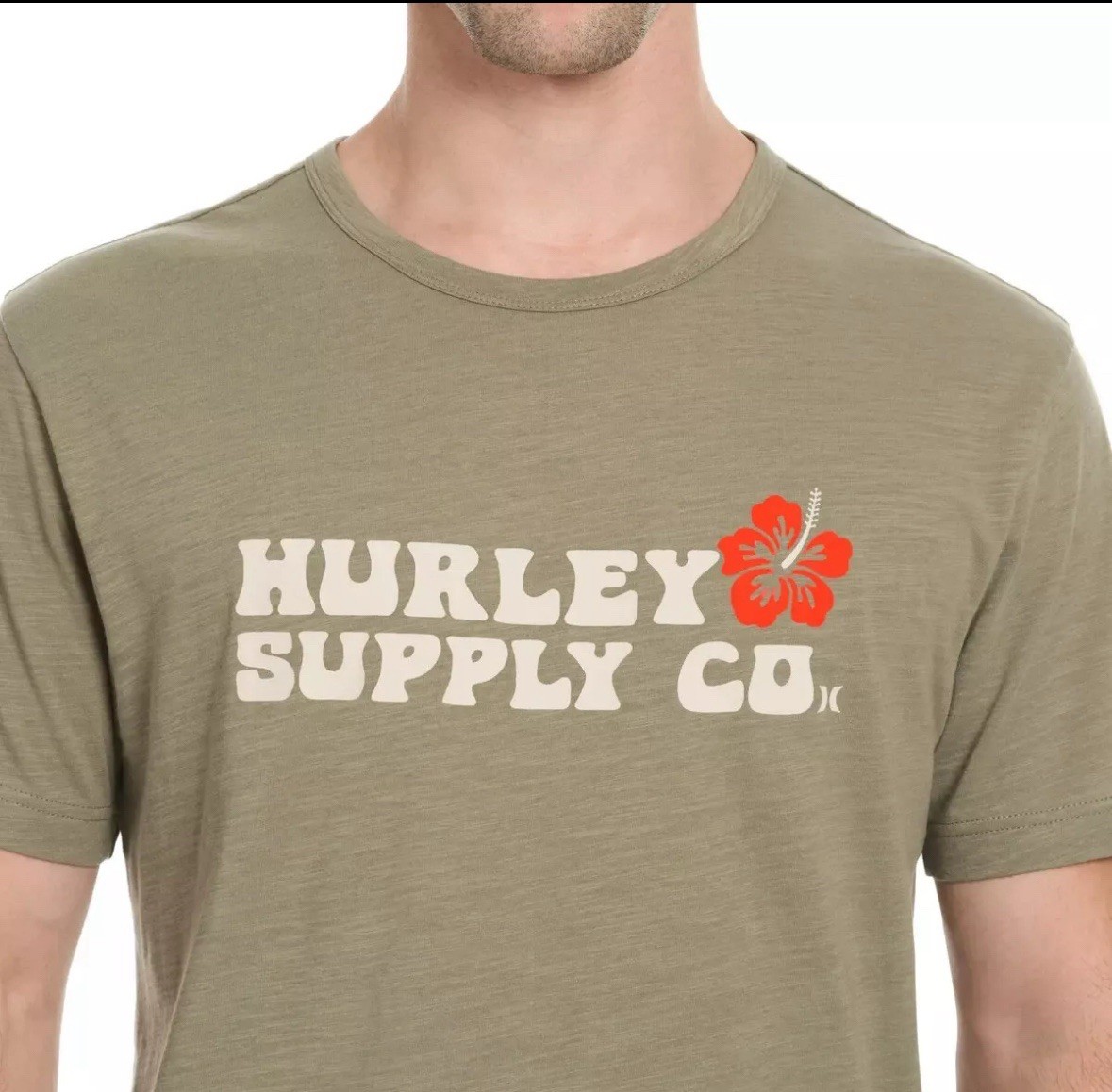 Hurley Men’s Graphic Tee, 2-pack – GREEN/ORANGE Or Blue/ Dark Blue You Pick Size