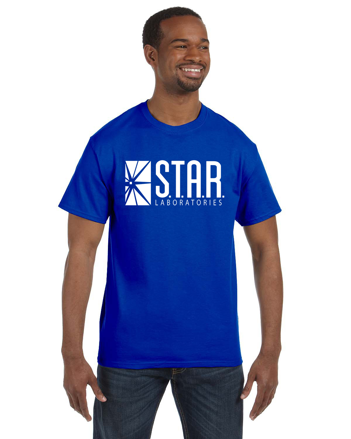 Star Labs Tee Shirt Tee The Flash STAR LABORATORIES Superman Comic Small-5XL