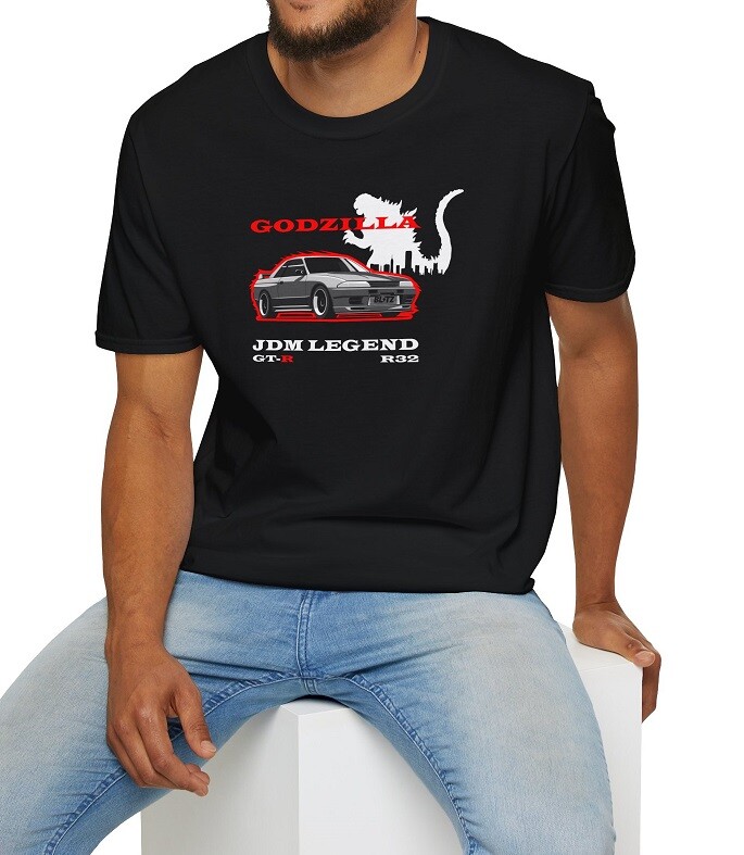 Skyline GT-R R32 Godzilla Inspired Vector Art T-Shirt Father’s Day Gift