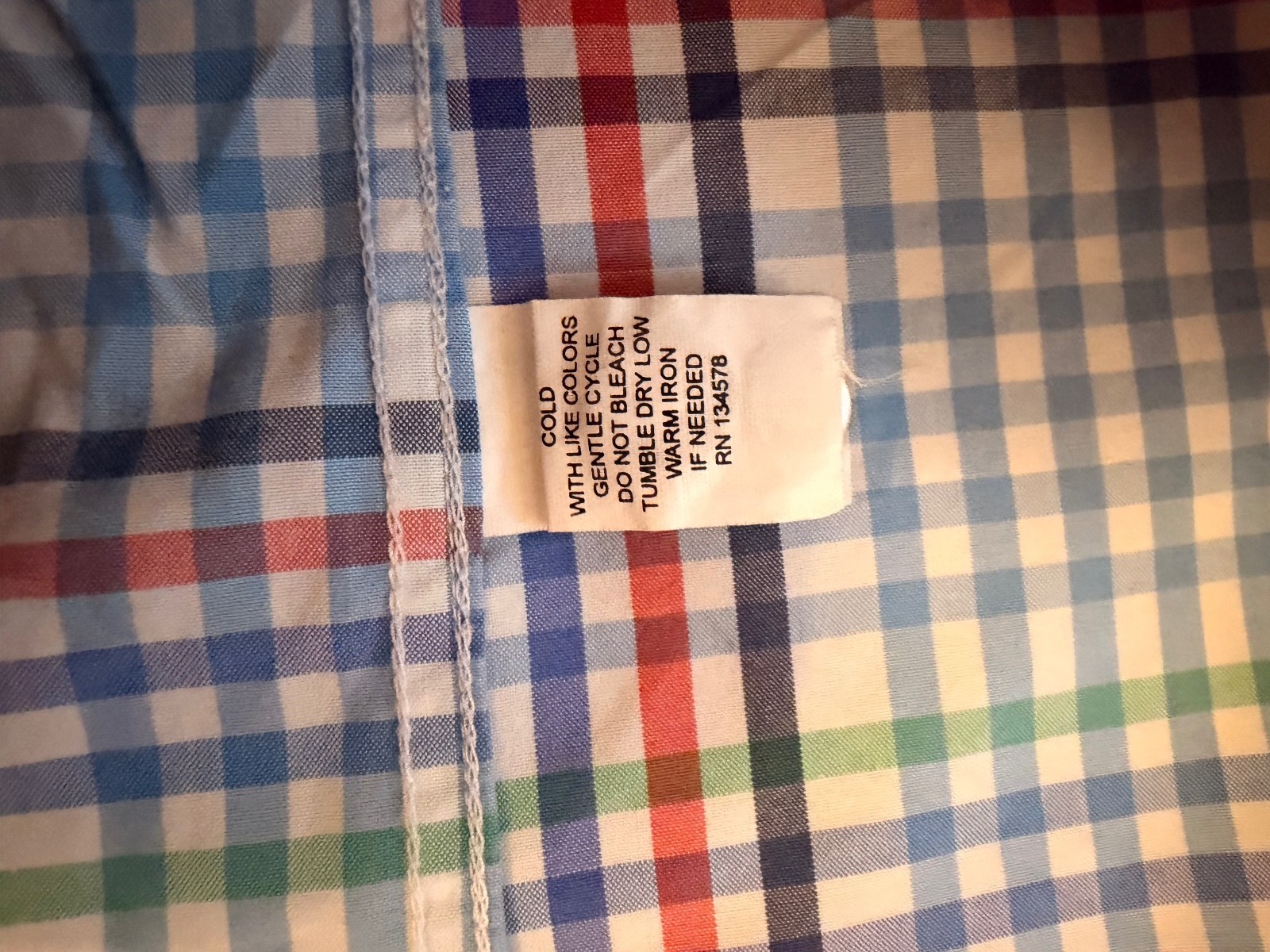 Vineyard Vines Murray Shirt Plaid Button Down Sz S