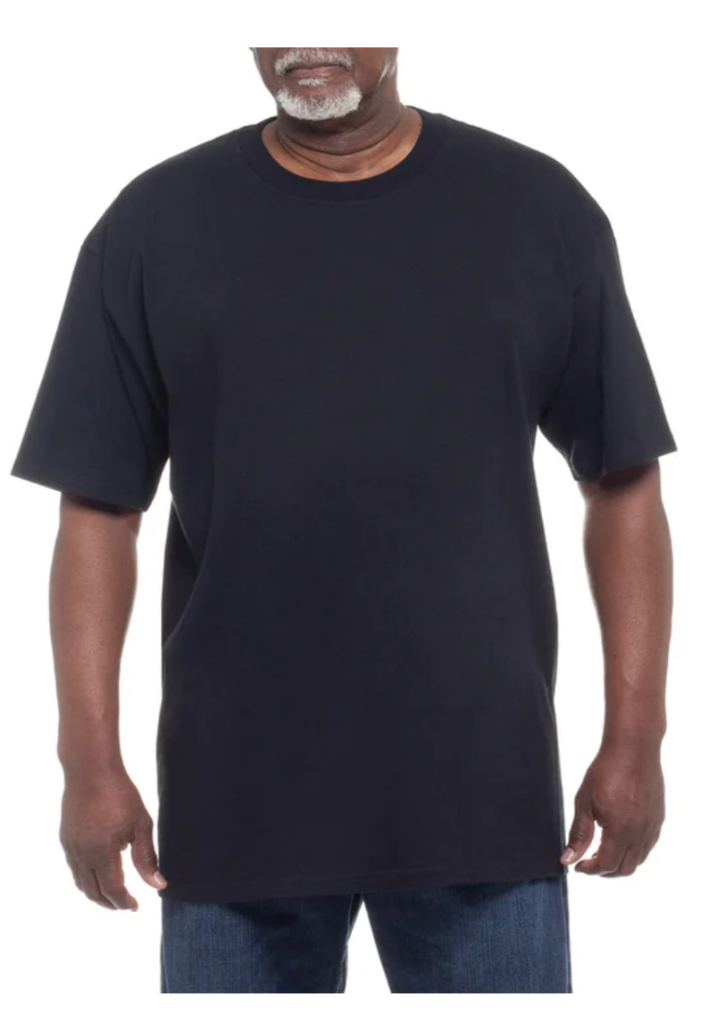 Kirkland Signature Men’s Heavyweight Crew Neck Tee, 6-pack Cotton White Black*