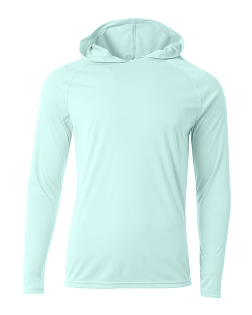 A4 Long Sleeve Hooded Tee Mens N3409
