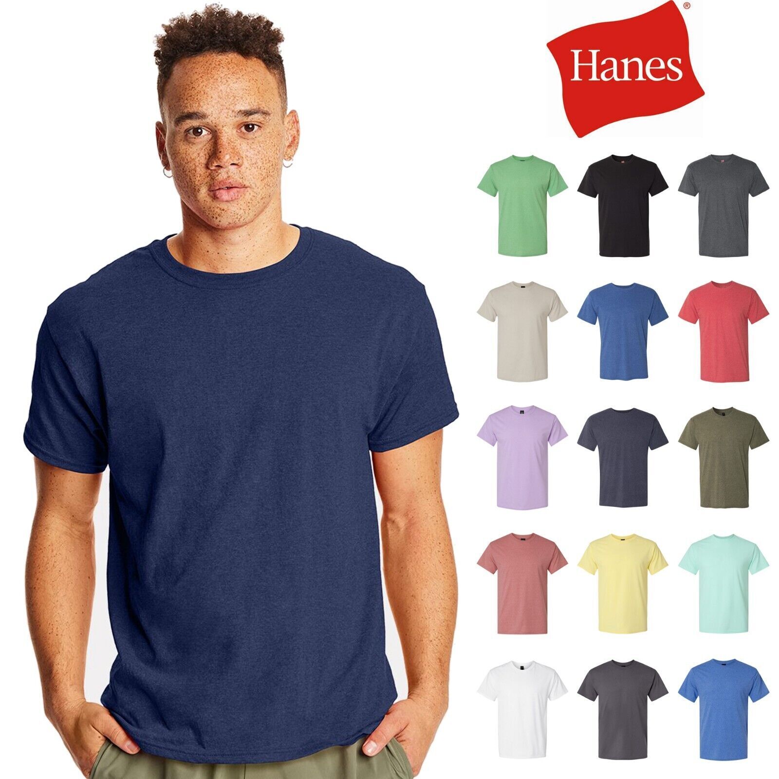 Hanes Men’s X-Temp W/Fresh Iq Tri-Blend Performance Tee