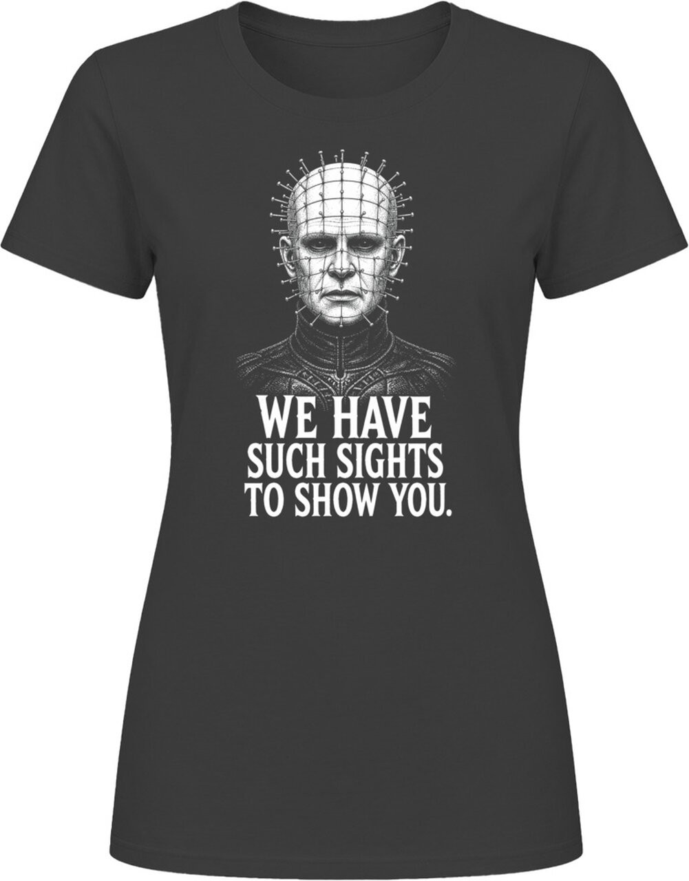 Pinhead Such Sights to Show You Cult 80s Horror Movie T Shirt