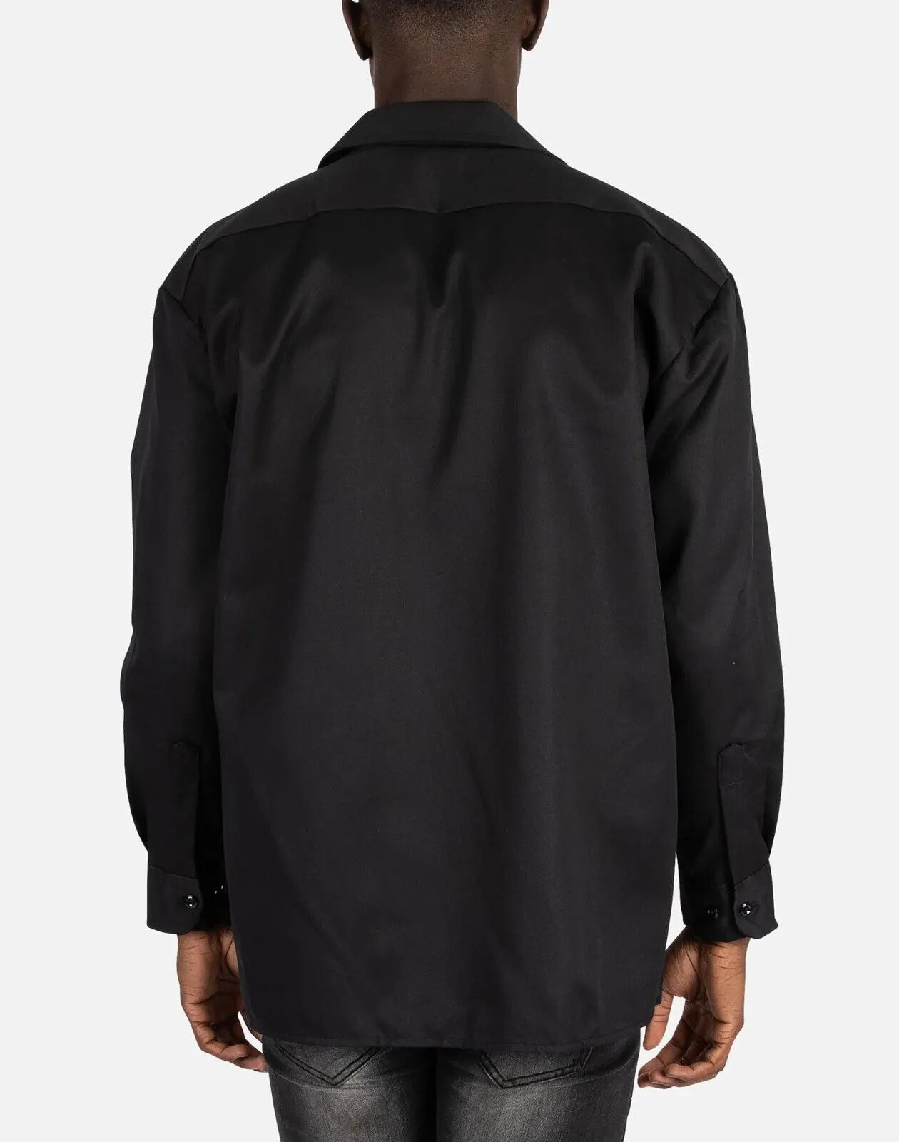 MENS DICKIES 574 LONG-SLEEVE TWILL WORK SHIRT