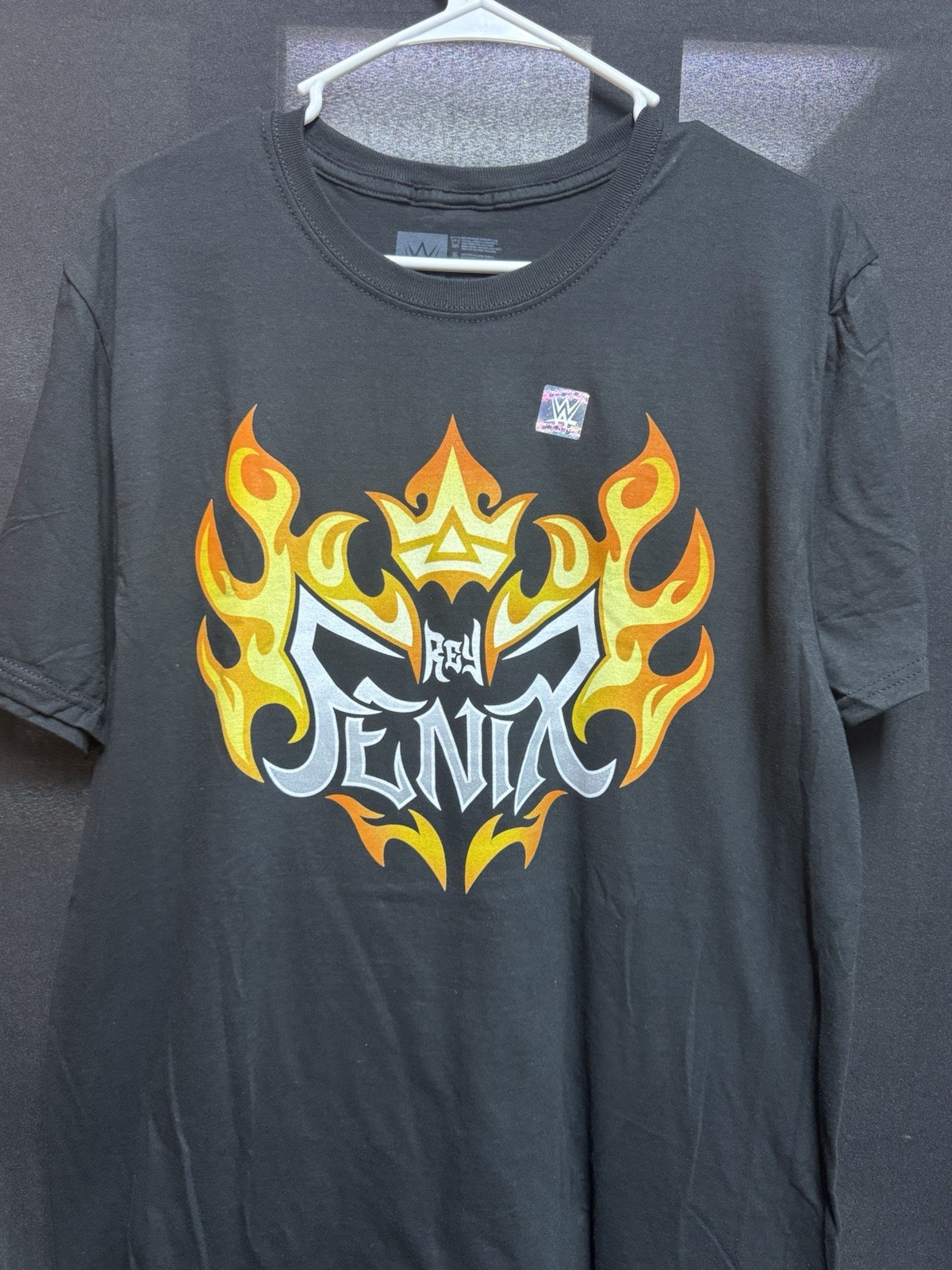 WWE Authentic Rey Fenix T-shirt Men’s Large Black NJPW CMLL