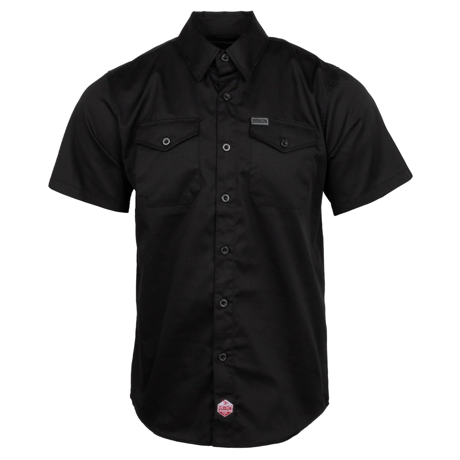 Dixxon Workforce Shirt Men’s XL Black Short Sleeve Mechanic Utility Streetwear