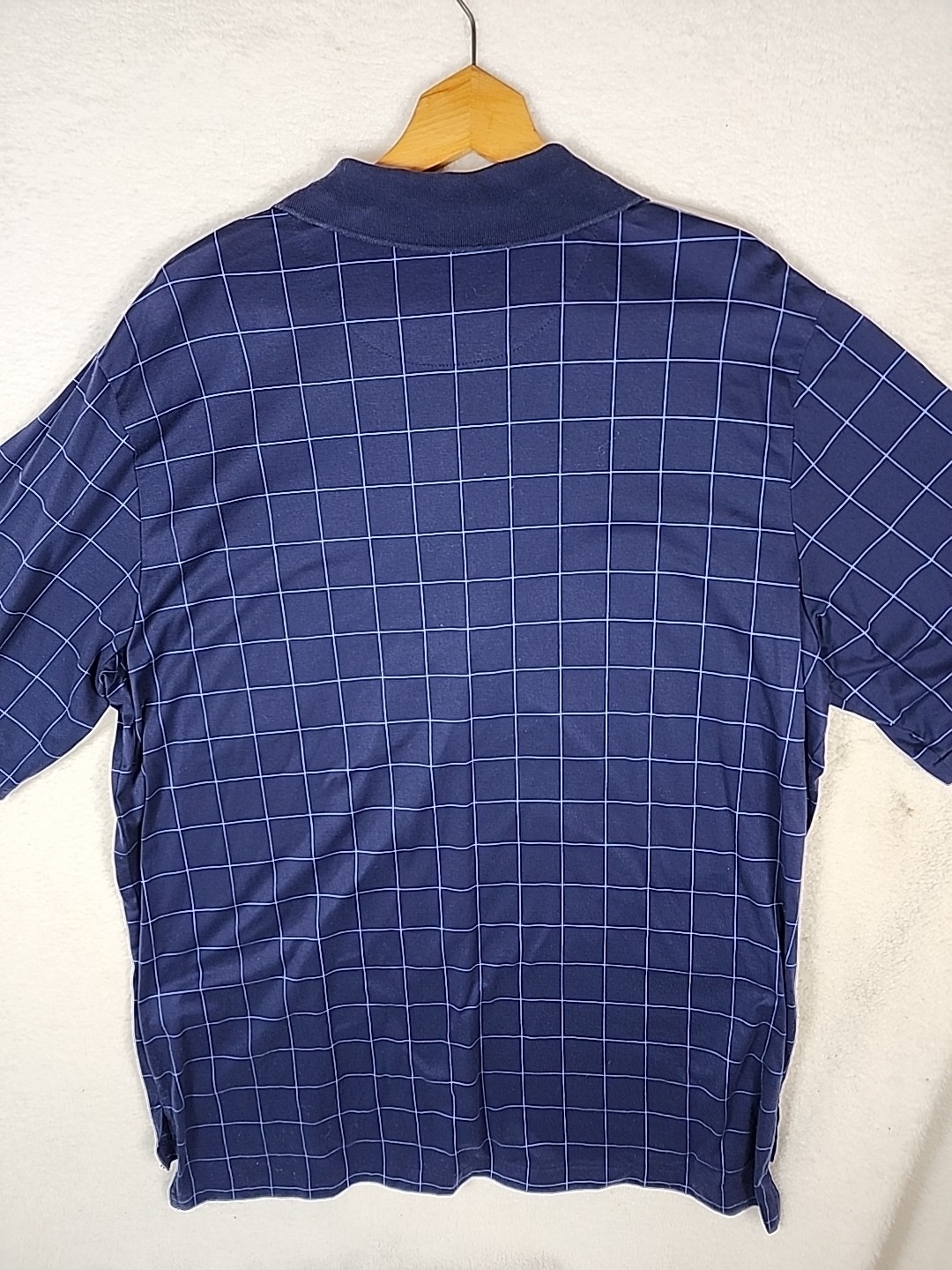 Polo Golf Ralph Lauren Polo Shirt Men’s Sz XL Navy Geometric Block Short Sleeve