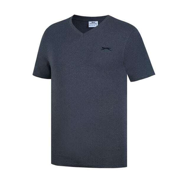 Men’s Slazenger Cotton V Neck T Shirt XS S M L XL XXL 3XL 4XL ASS COLOURS BNWT
