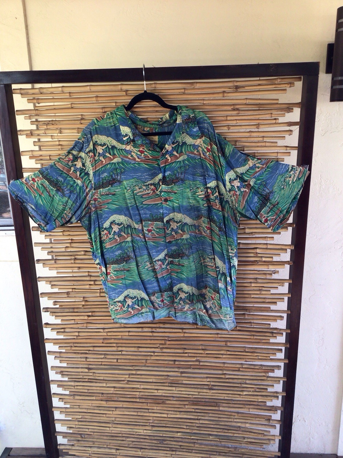 Dietrich Varies collection by Raymond Spooner surfer Hawaiian shirt aloha XXXL￼